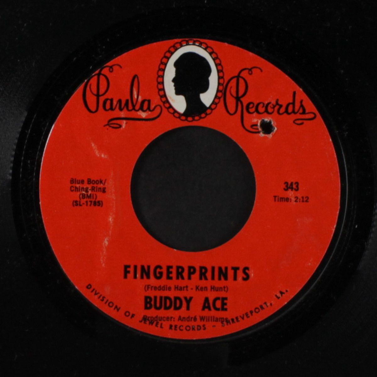 fingerprints / houston town by BUDDY ACE