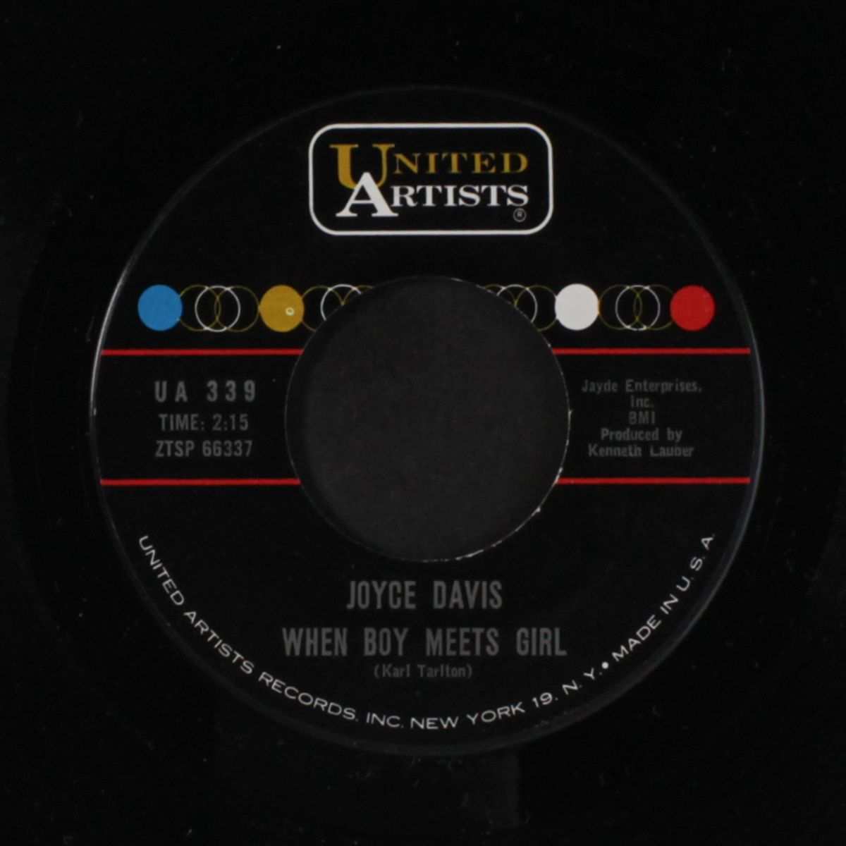 stop giving your man away / when boy meets girl by JOYCE DAVIS