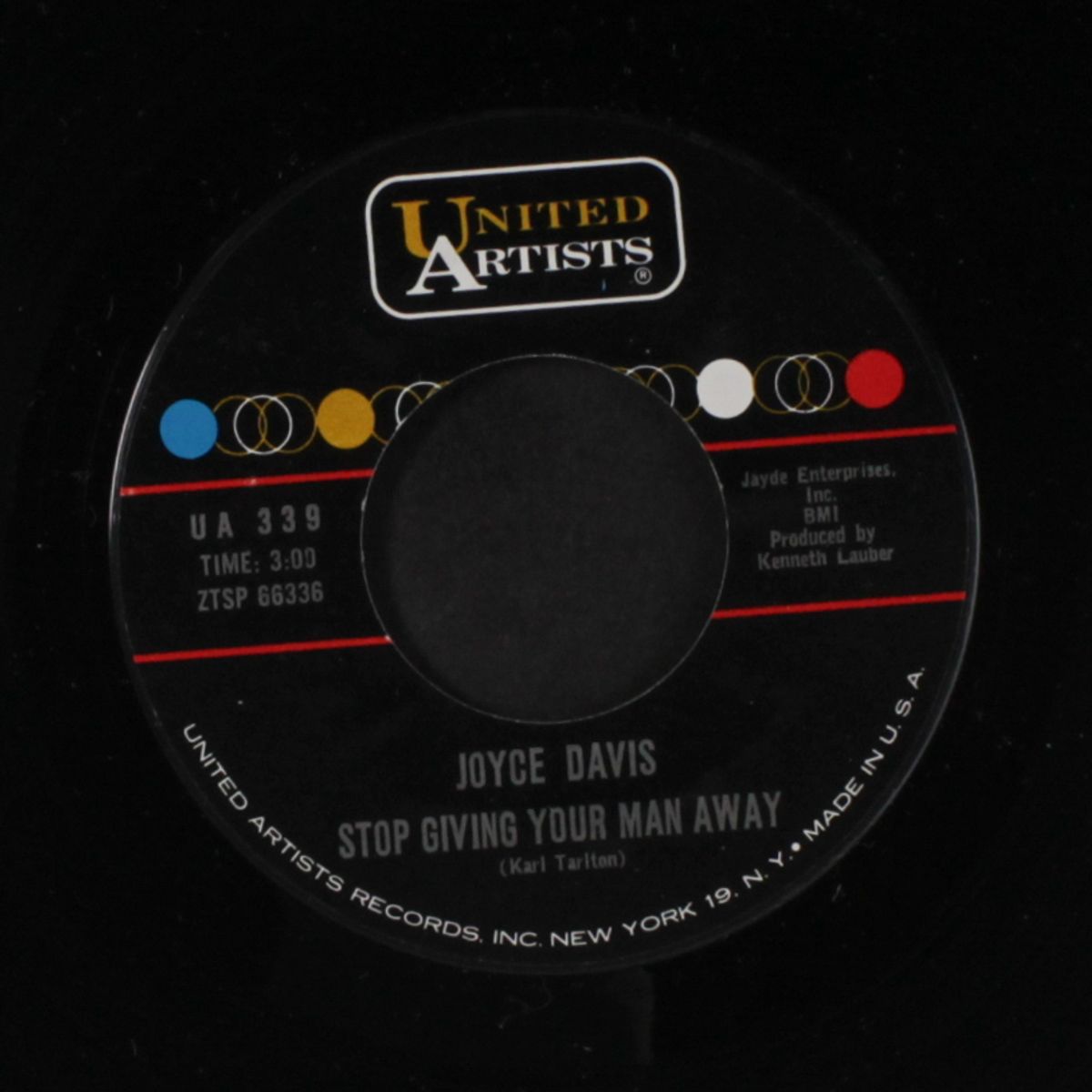 stop giving your man away / when boy meets girl by JOYCE DAVIS