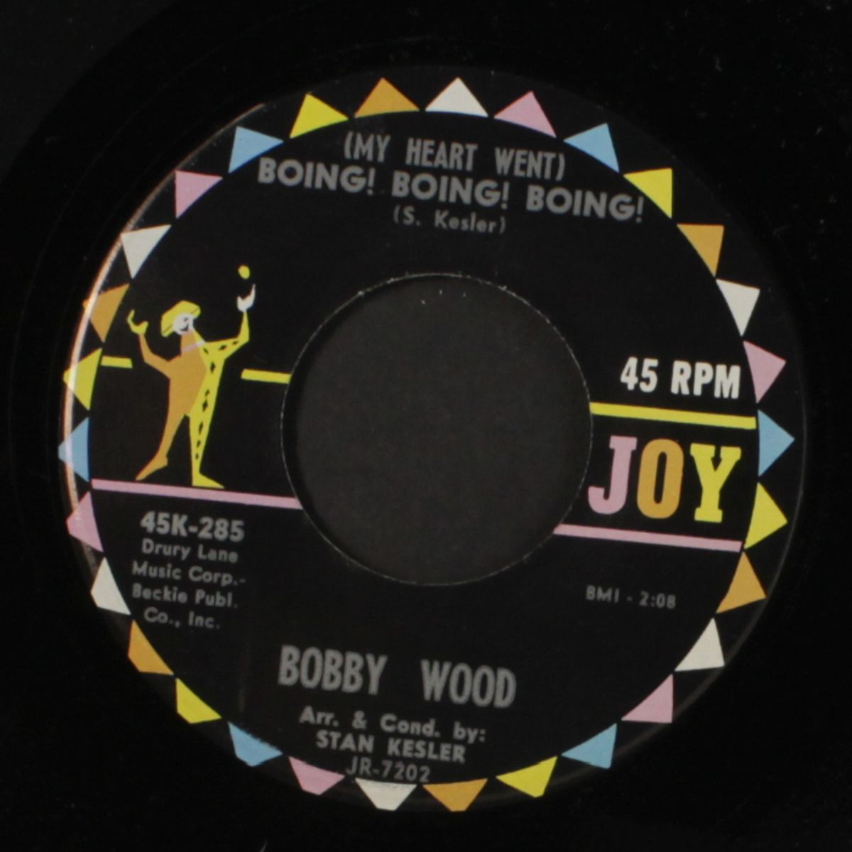 if i'm a fool for loving you / (my heart went boing! boing! boing!) by BOBBY WOOD