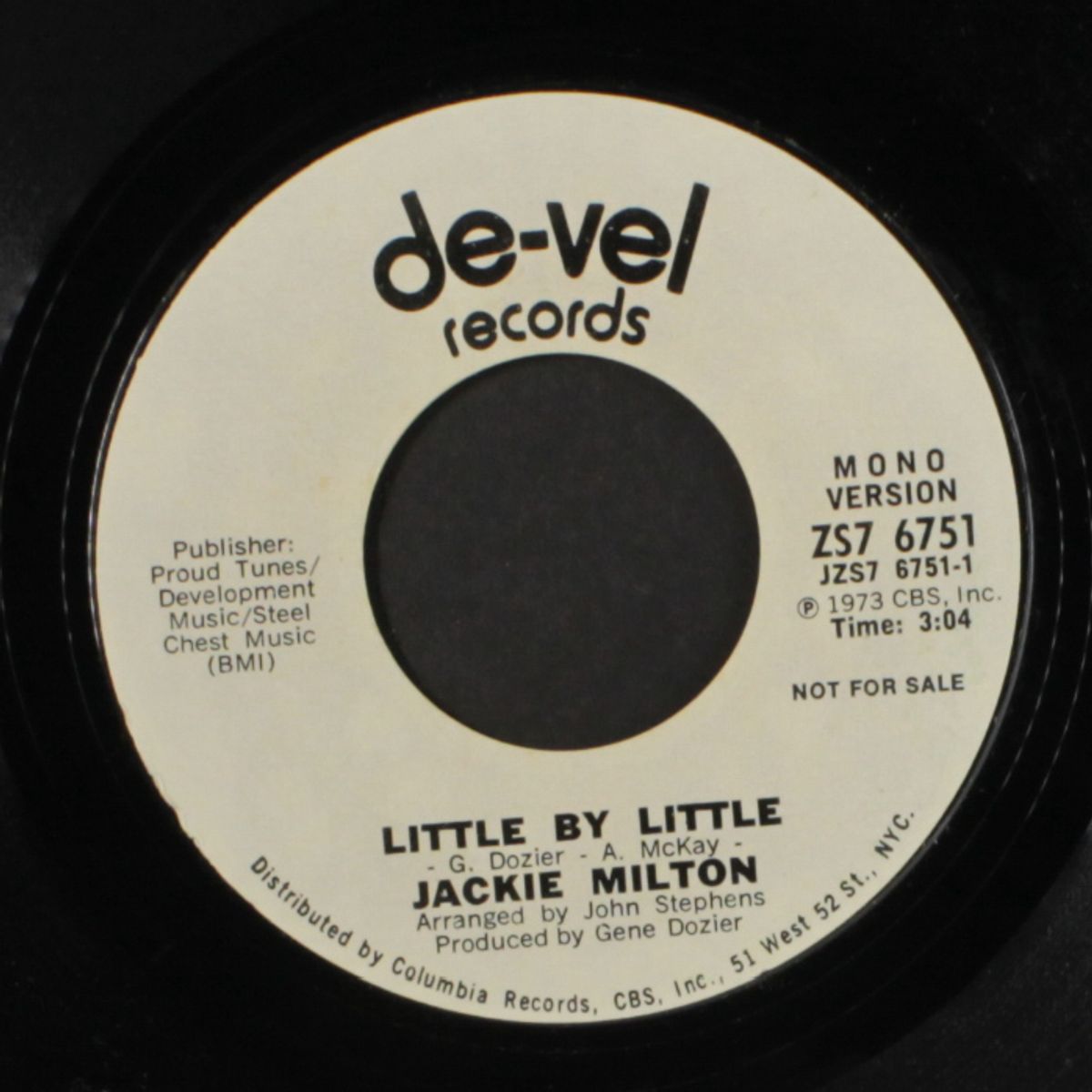 little by little / mono by JACKIE MILTON
