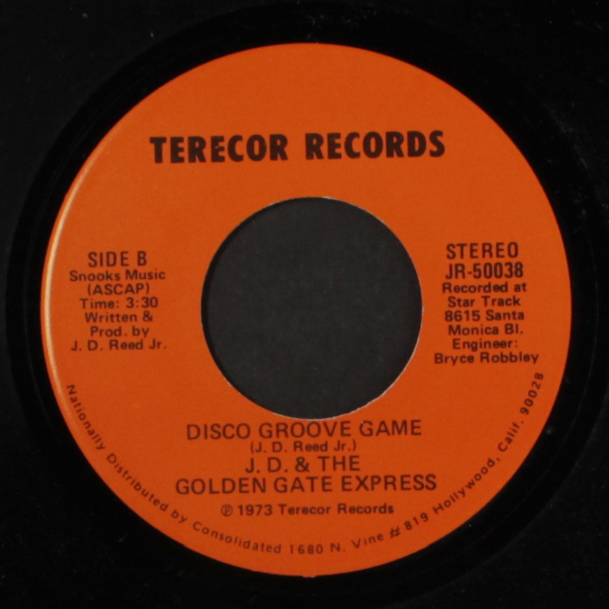 poppa got caught / disco groove game by J.D. & GOLDEN GATE EXPRESS