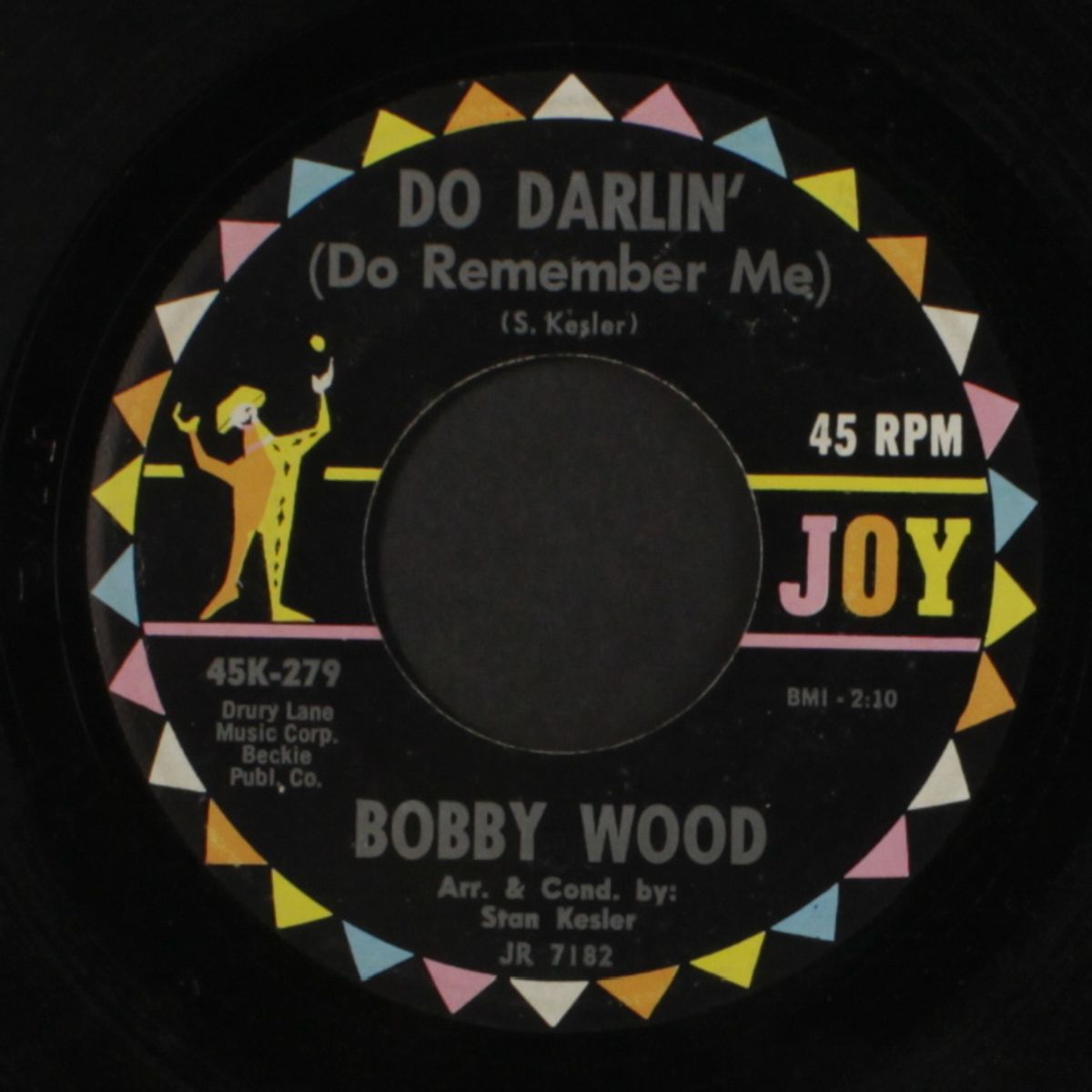 do darlin' / that's all i need by BOBBY WOOD