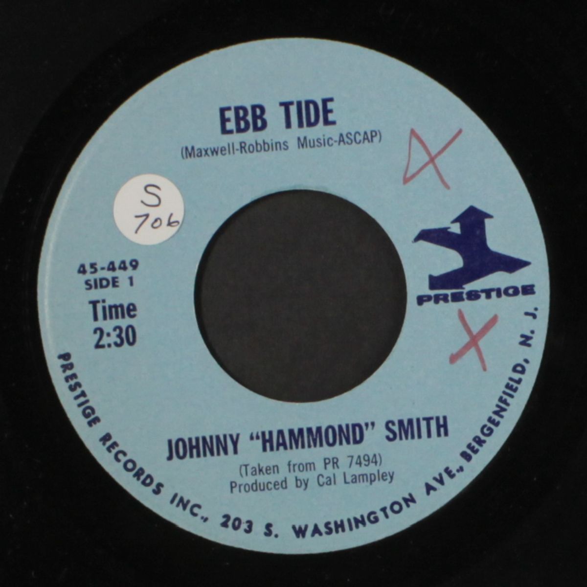 ebb tide by JOHNNY "HAMMOND" SMITH