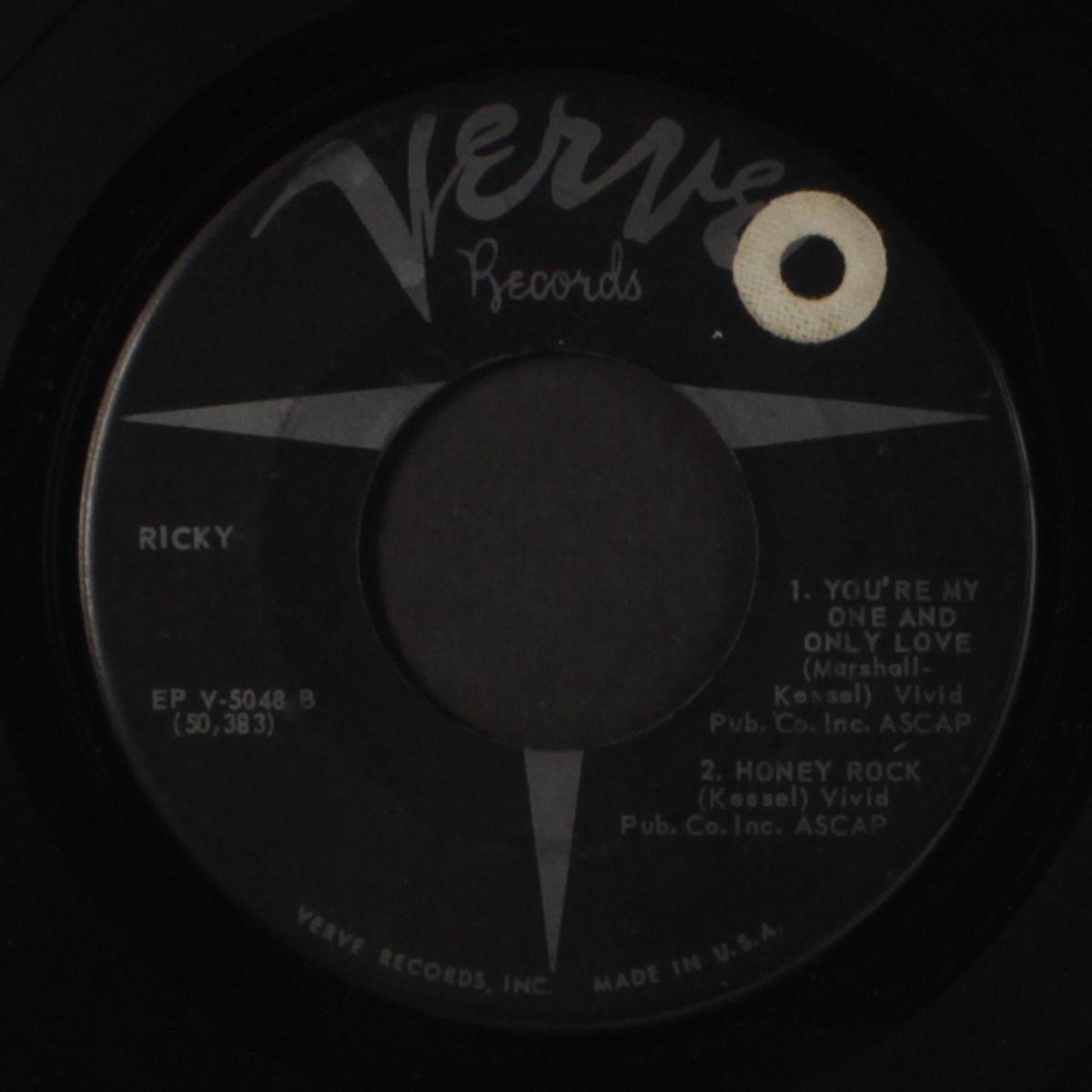 a teenager's romance + 3 by RICKY NELSON