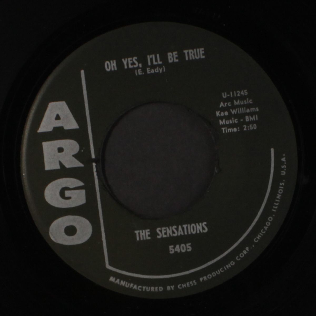 let me in / oh yes i'll be true by SENSATIONS