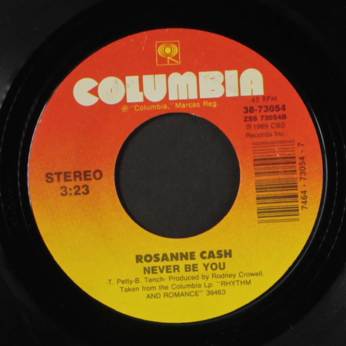 never be you / black and white by ROSEANNE CASH