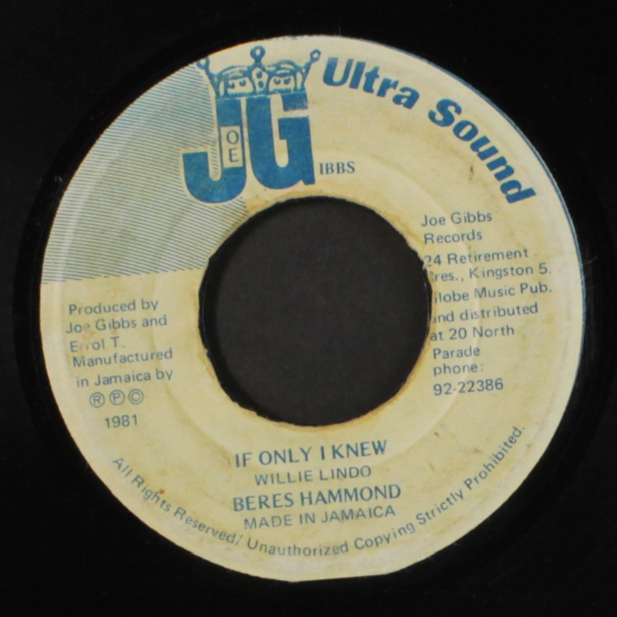 if only i knew by BERES HAMMOND