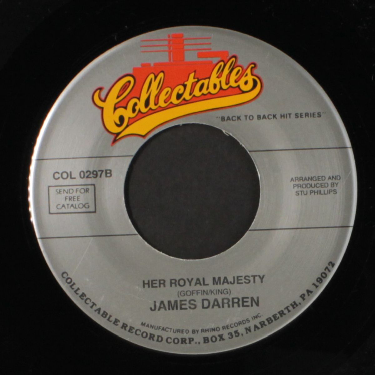 her royal majesty / goodbye cruel world by JAMES DARREN
