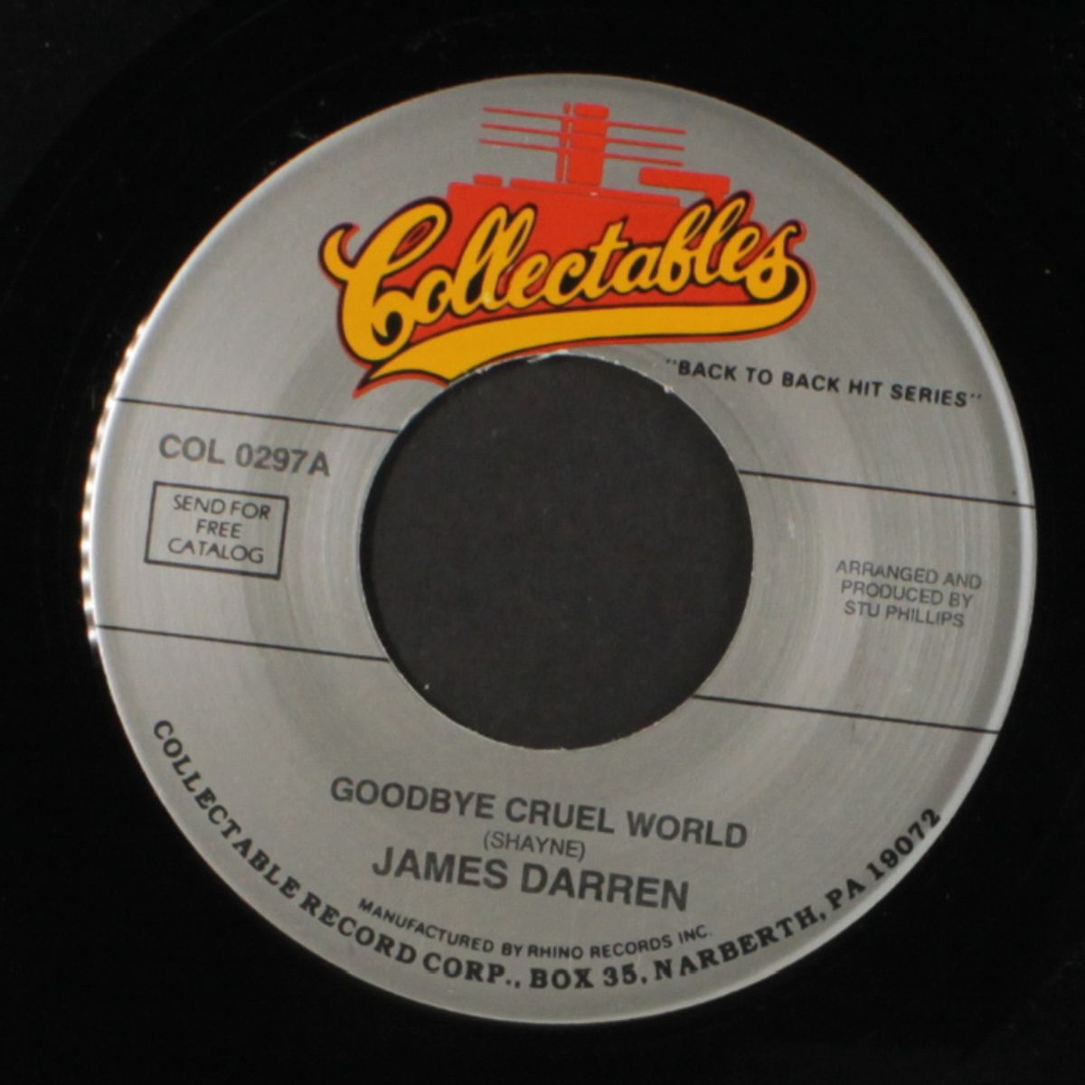 her royal majesty / goodbye cruel world by JAMES DARREN