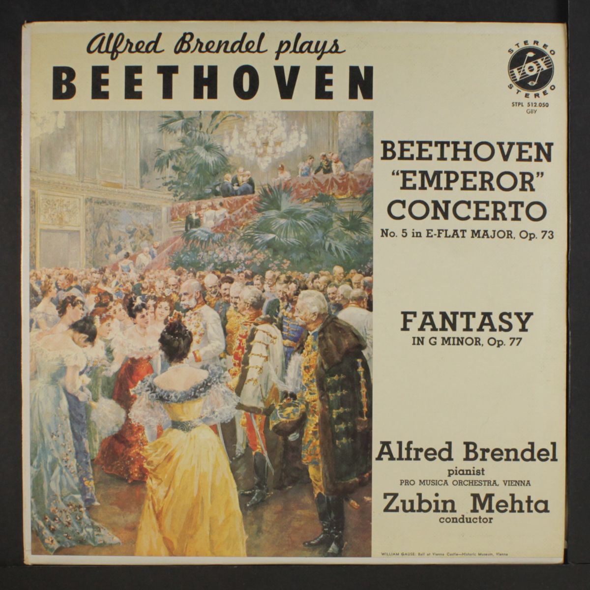 beethoven: emperor concerto by ALFRED BRENDEL