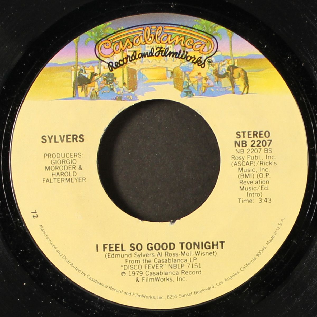 mahogany / i feel so good tonight by SYLVERS