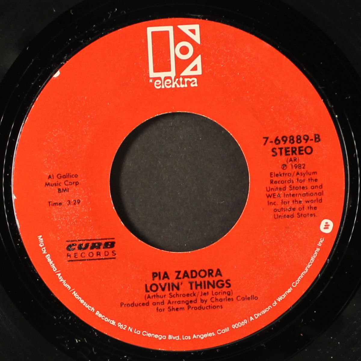 the clapping song / lovin' things by PIA ZADORA