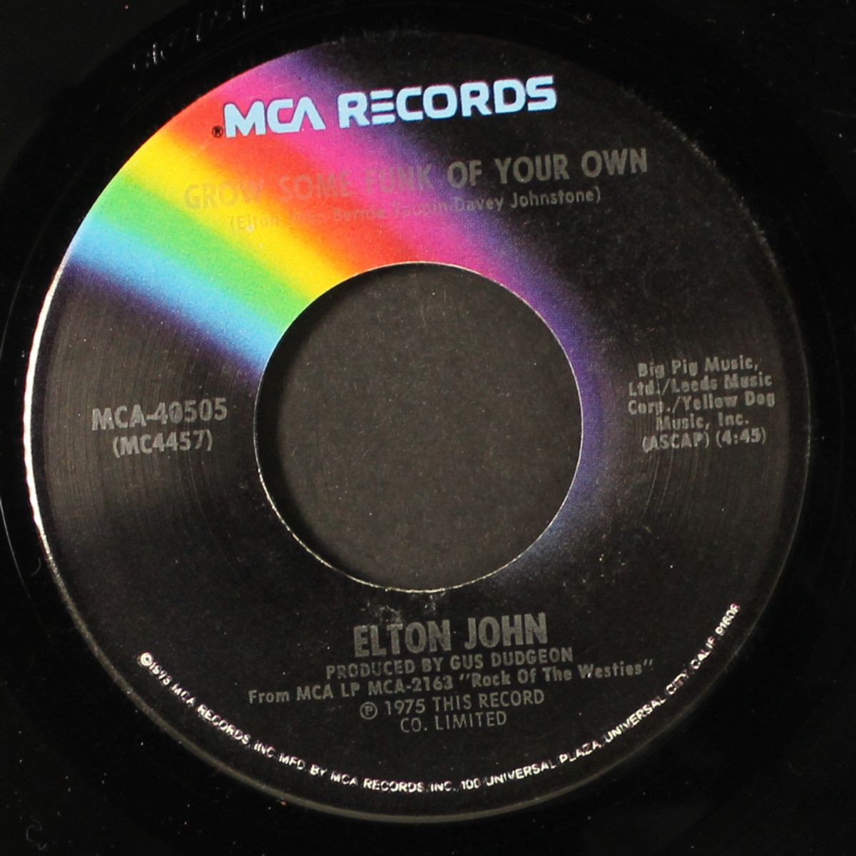 grow some funk of your own / i feel like a bullet by ELTON JOHN