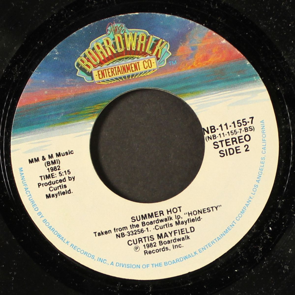 hey baby (give it all to me) / summer hot by CURTIS MAYFIELD