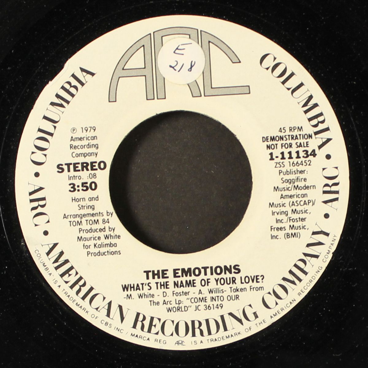 what's the name of your love by EMOTIONS