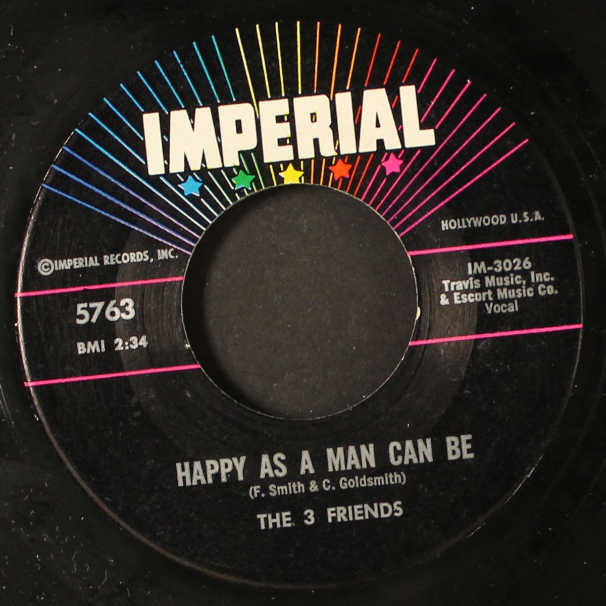 dedicated / happy as a man can be by 3 FRIENDS