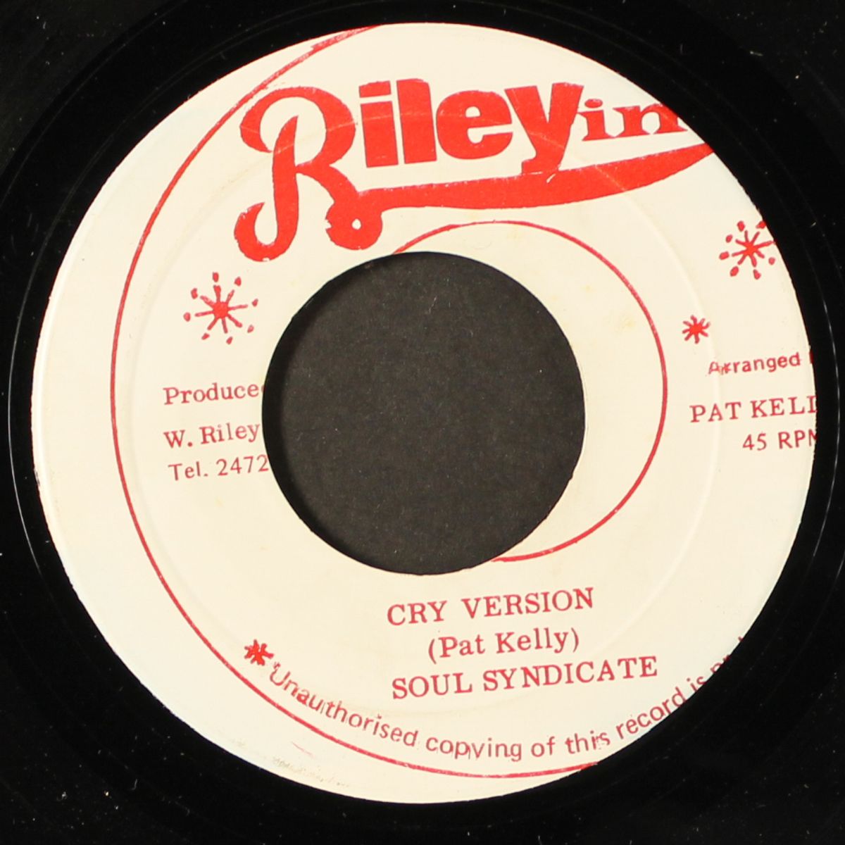 sit and cry / version by PAT KELLY
