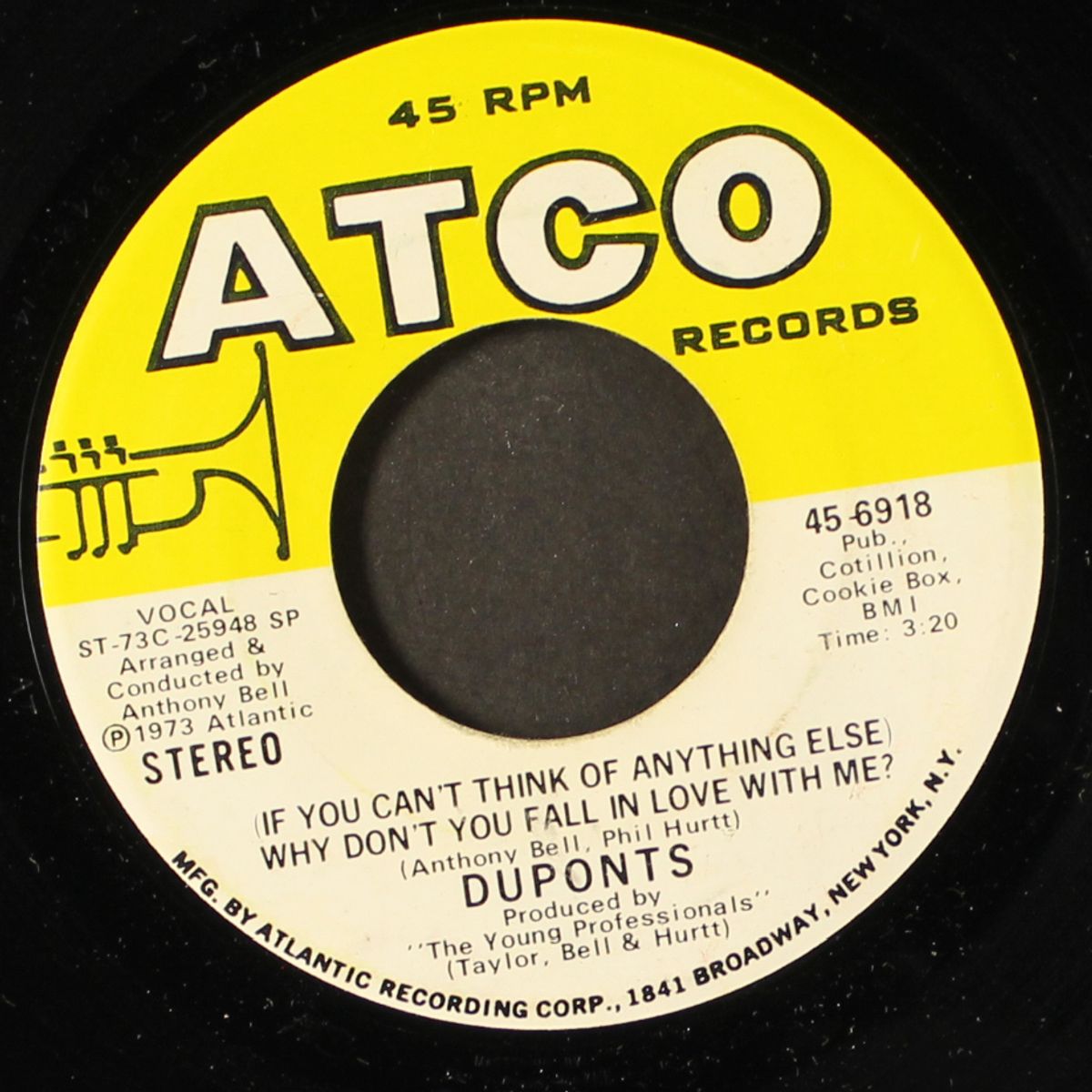 why don't you fall in love with me? / cross my heart by DUPONTS