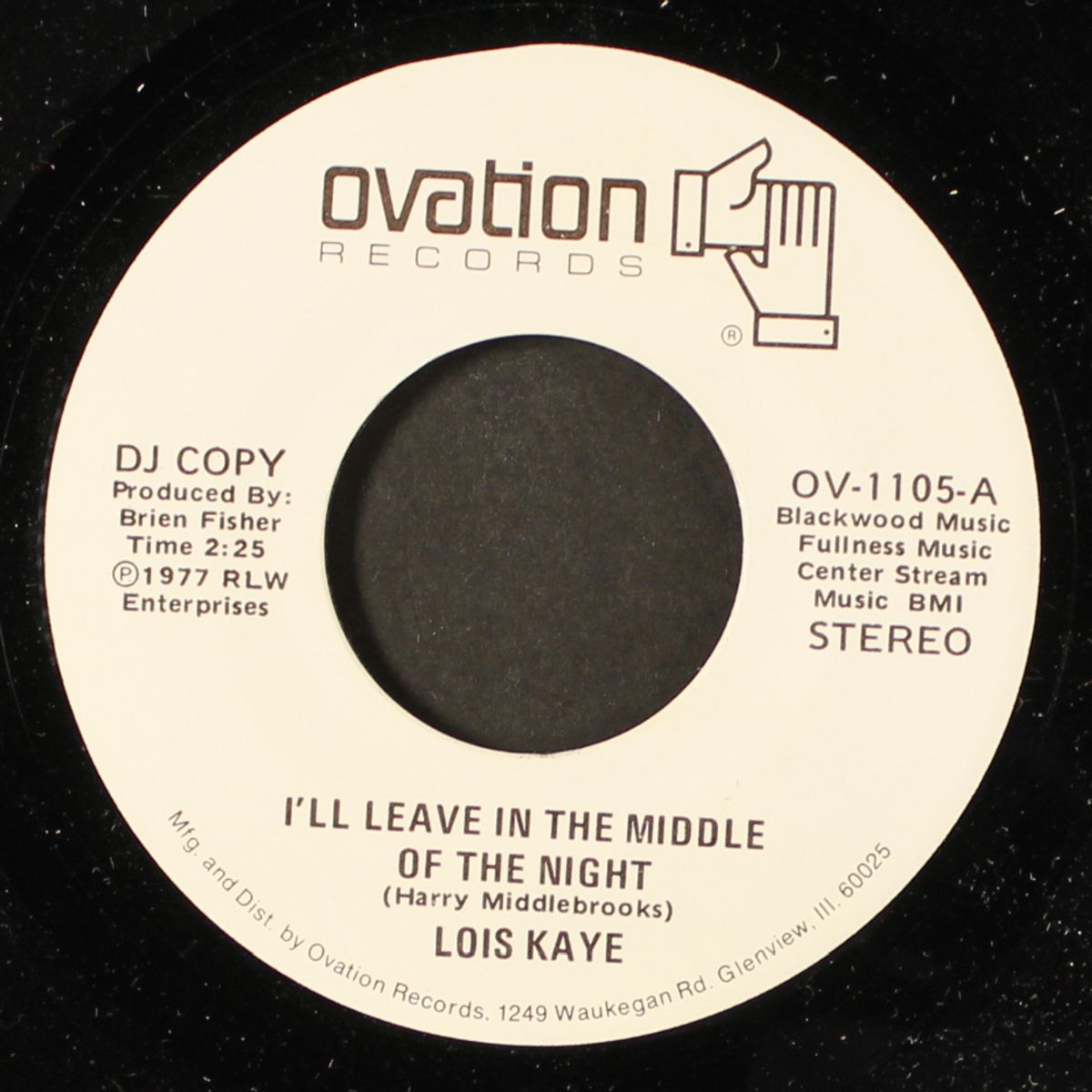 i'll leave in the middle of the night by LOIS KAYE