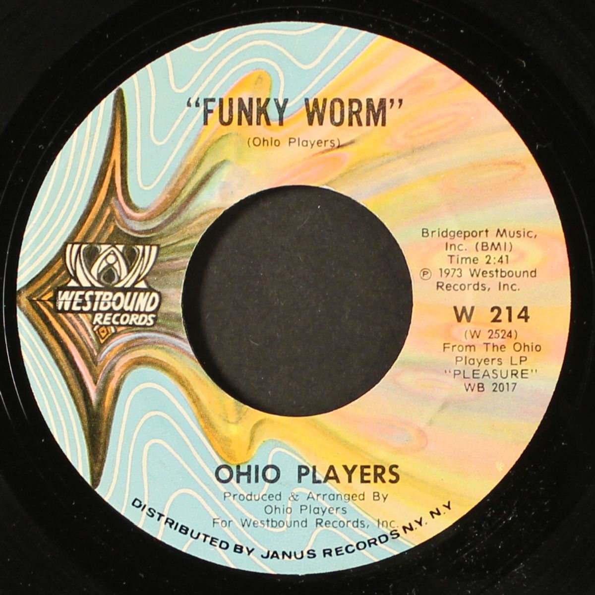 funky worm / paint me by OHIO PLAYERS