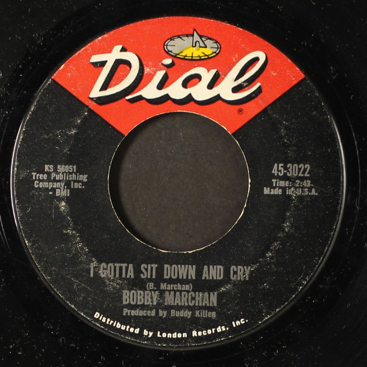 i've got a thing going on / i gotta sit down and cry by BOBBY MARCHAN