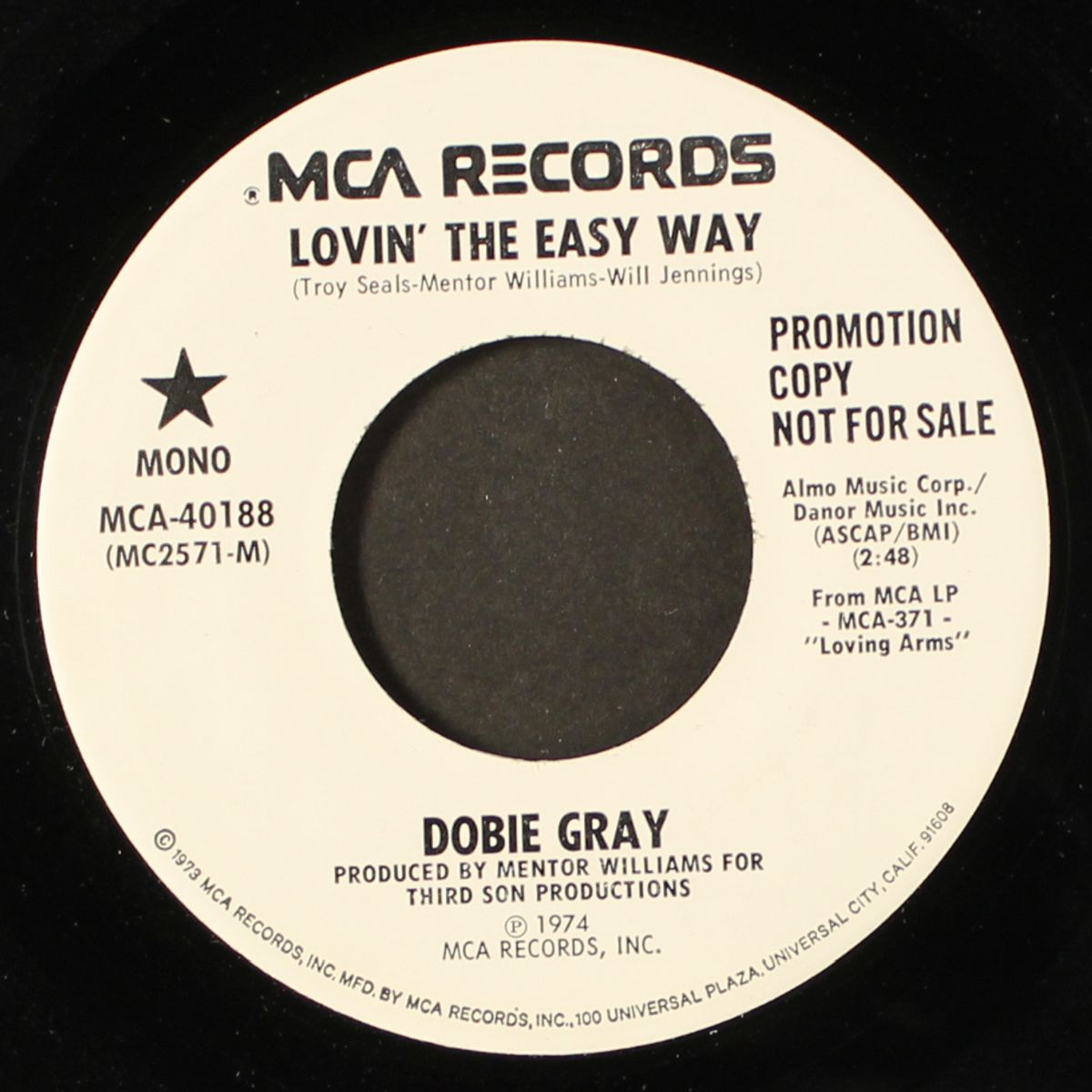 lovin the easy way / mono by DOBIE GRAY