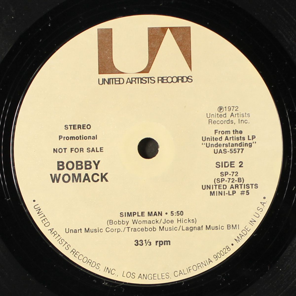 understanding mini-lp by BOBBY WOMACK