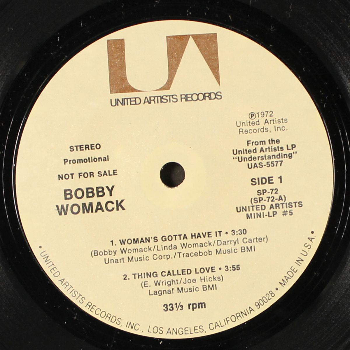 understanding mini-lp by BOBBY WOMACK