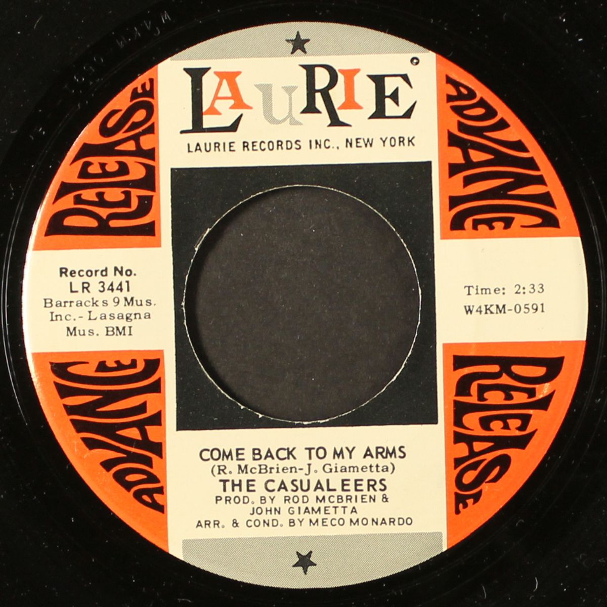 come back to my arms by CASUALEERS