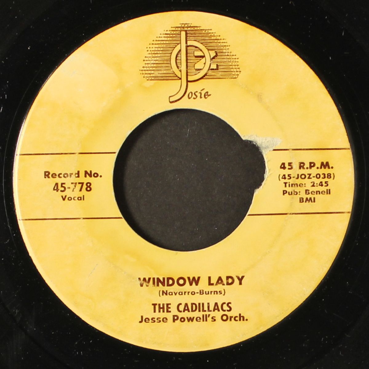 down the road / window lady by CADILLACS
