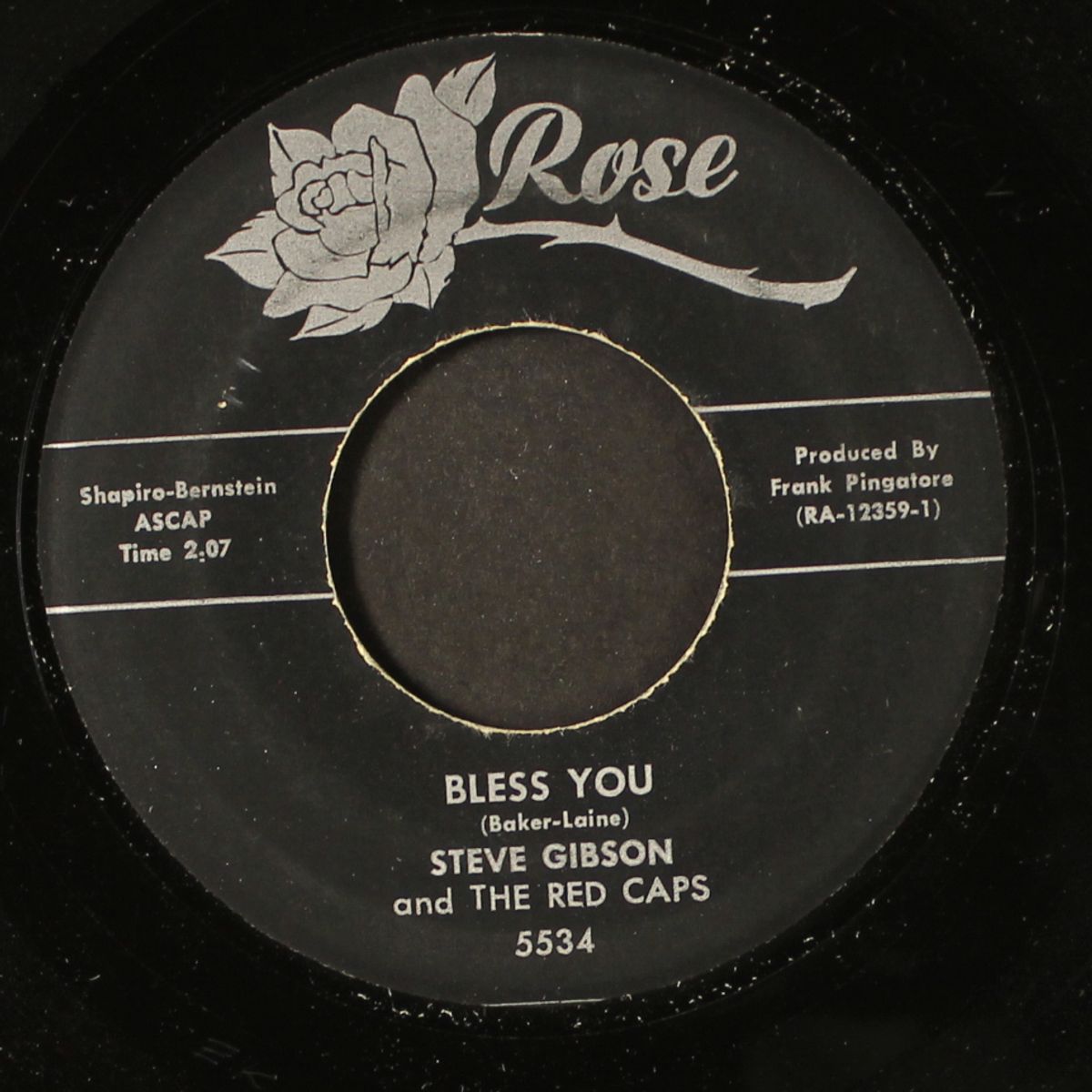 bless you / i miss you so by STEVE GIBSON & RED CAPS