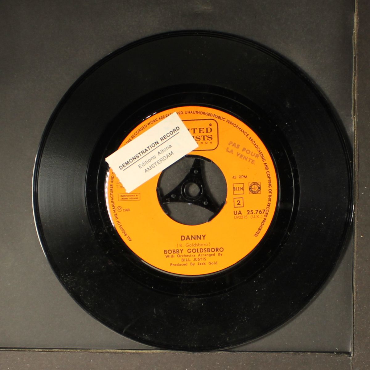 honey / danny by BOBBY GOLDSBORO