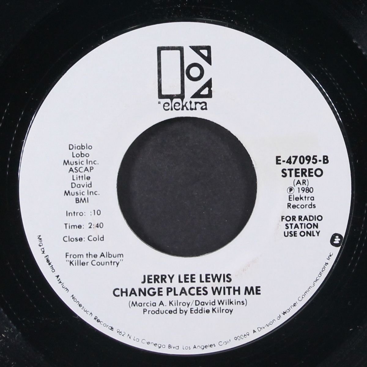 thirty nine and holding / change places with me by JERRY LEE LEWIS