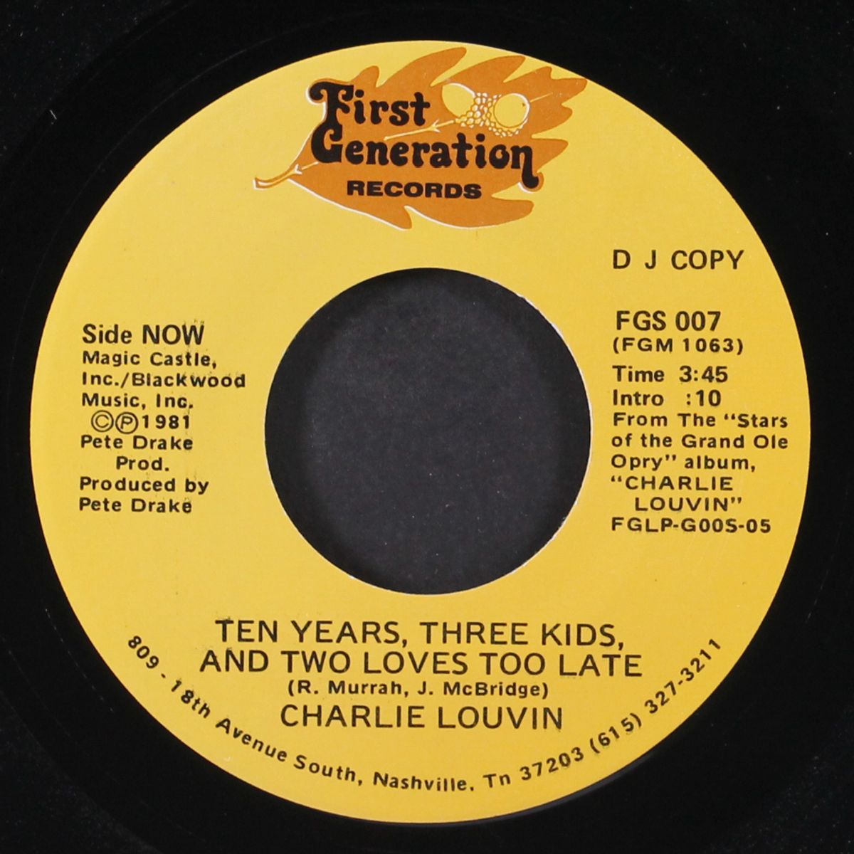 if i could only win your love / ten years, three kids and two loves too late by CHARLIE LOUVIN