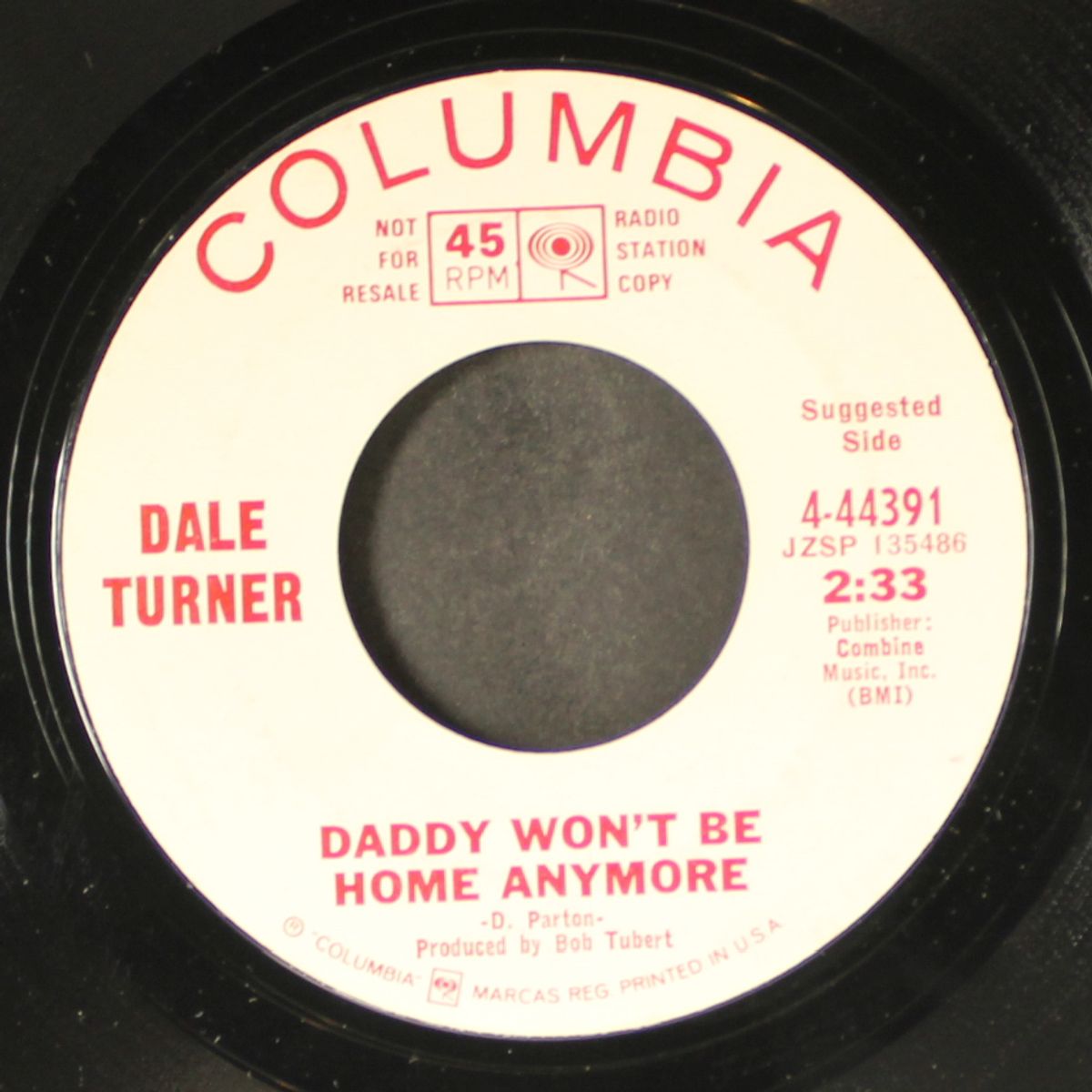 sniff sniff boo hoo hoo hoo / daddy won't be home by DALE TURNER