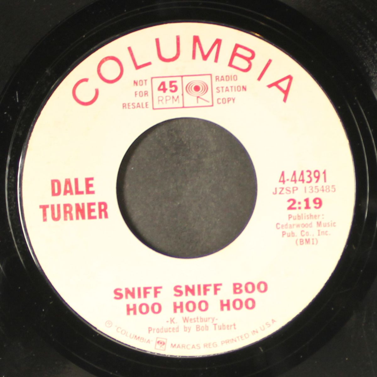sniff sniff boo hoo hoo hoo / daddy won't be home by DALE TURNER