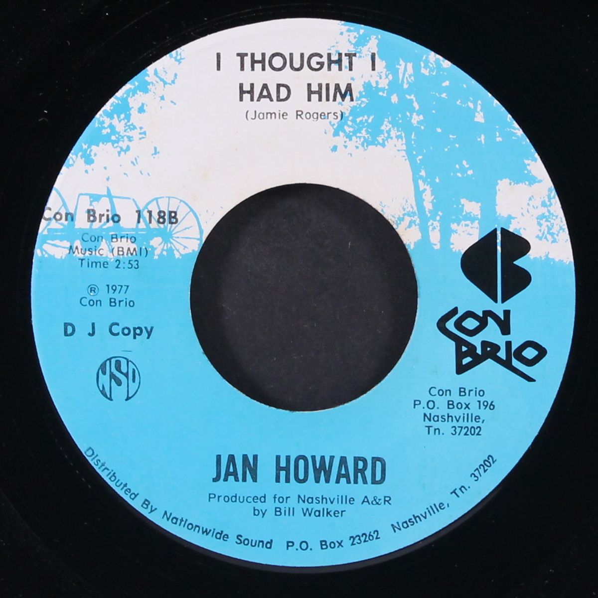 i'll hold you in my heart / i thought i had him by JAN HOWARD