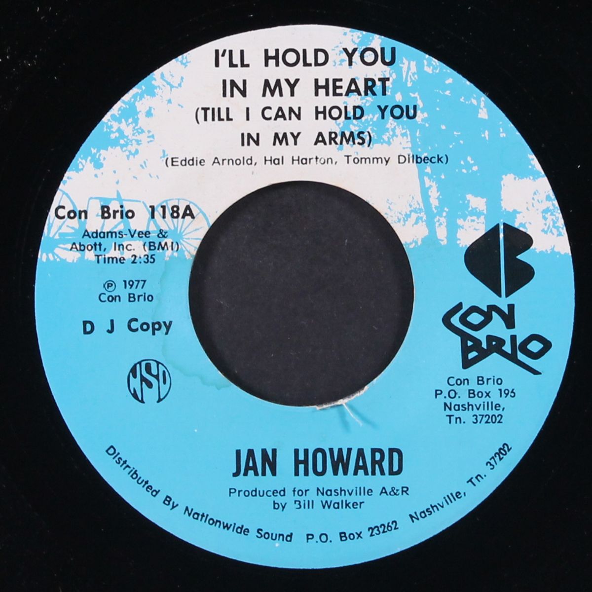 i'll hold you in my heart / i thought i had him by JAN HOWARD