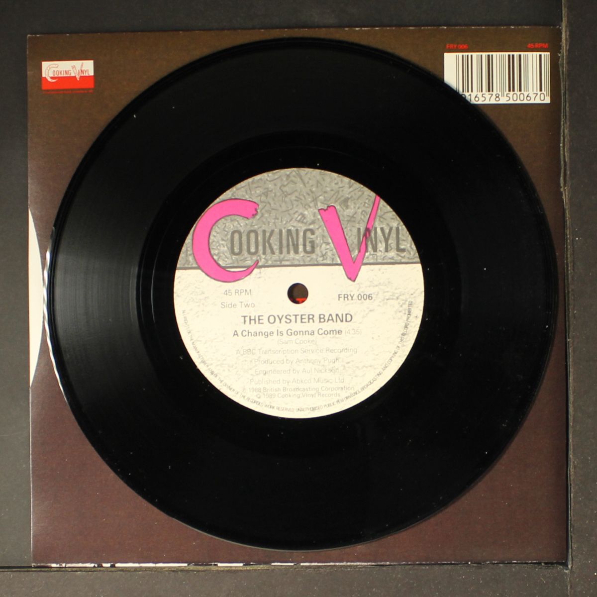 the lost and found / a change is gonna come by OYSTER BAND