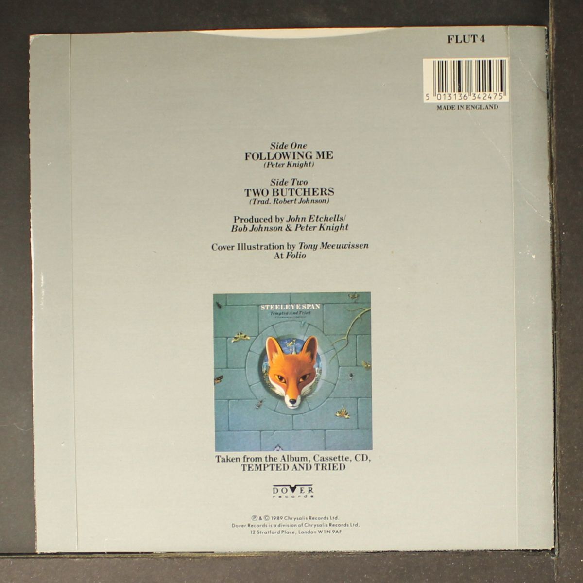 following me / two butchers by STEELEYE SPAN