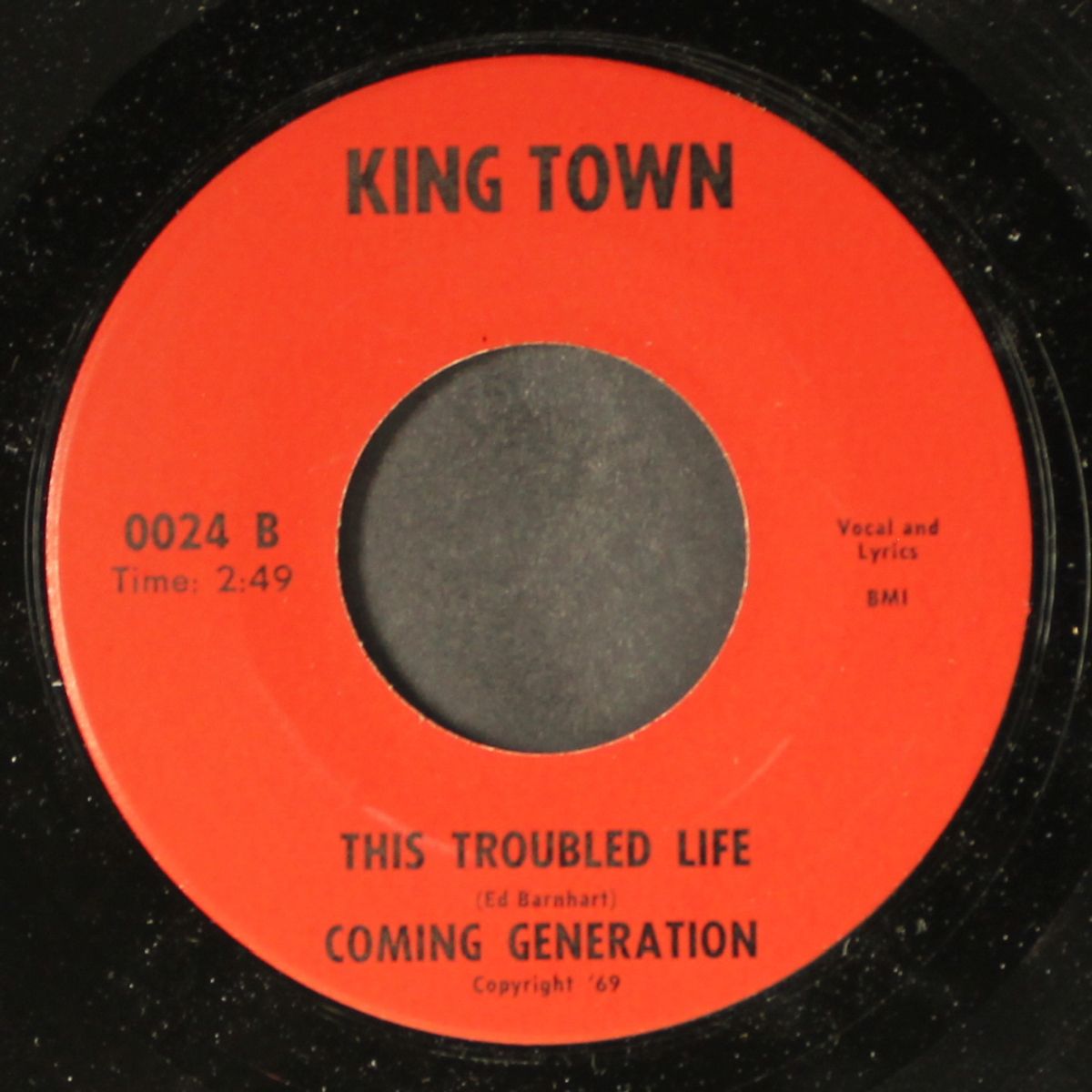 tell me now / this troubled life by COMING GENERATION