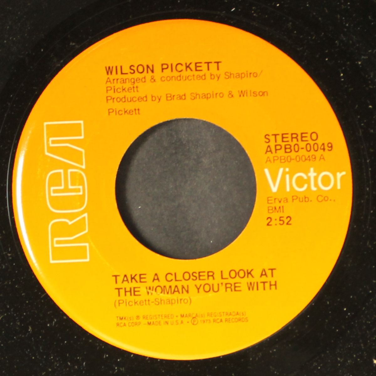 take a closer look at he woman you' re with / two women and a wife by WILSON PICKETT