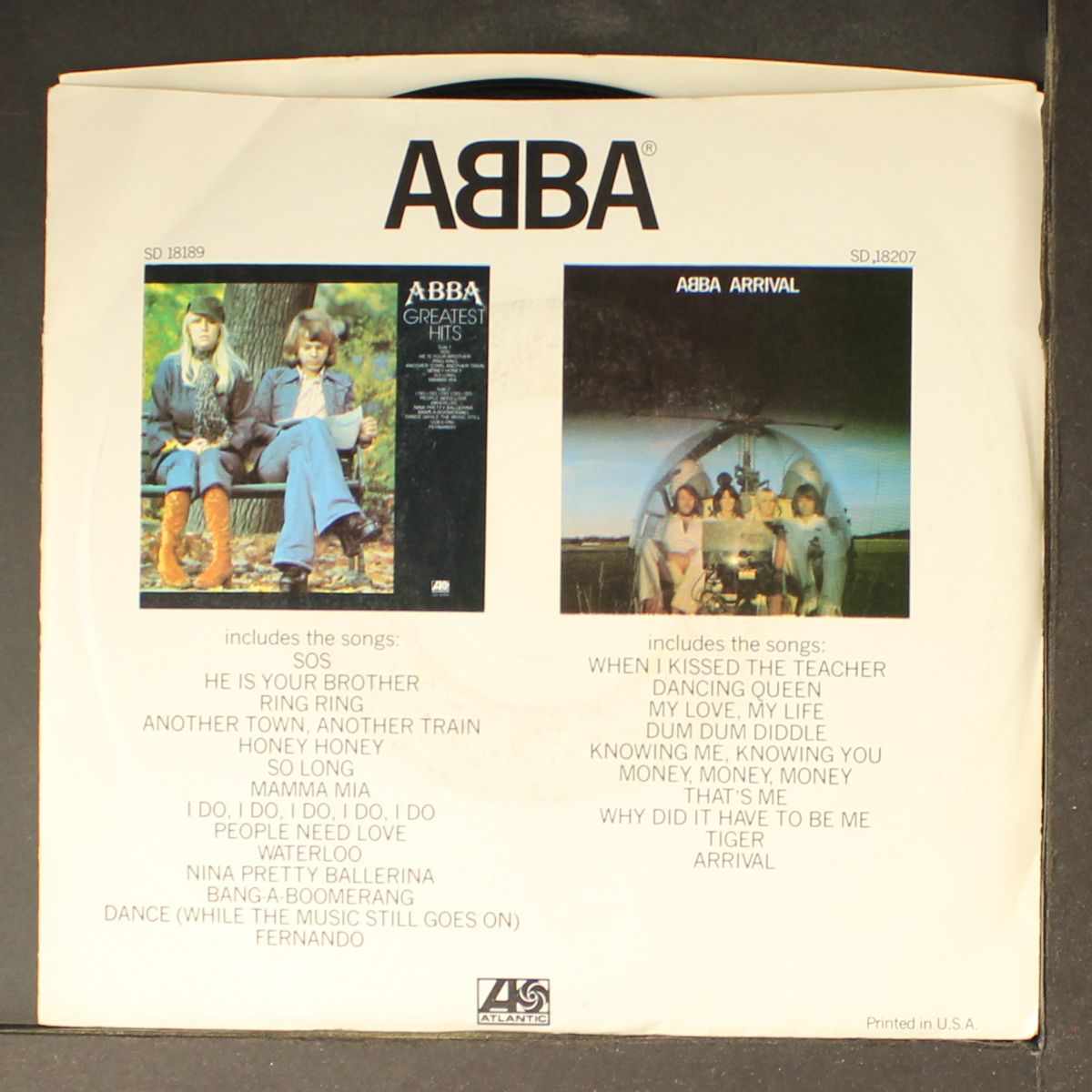knowing me , knowing you / happy hawaii by ABBA