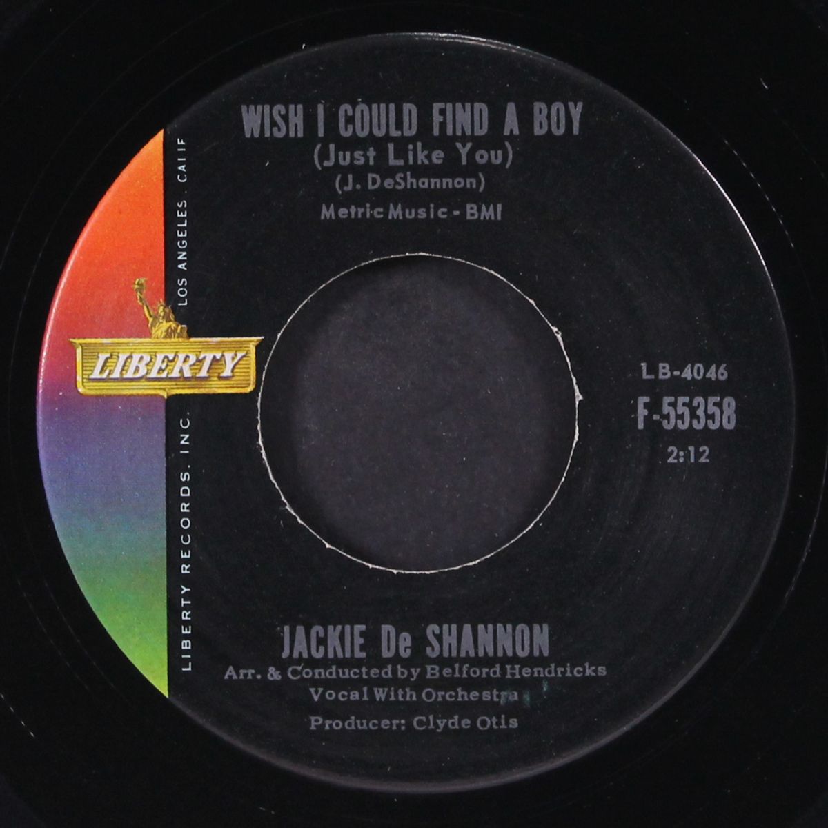 wish i could find a boy / i won't turn you down by JACKIE DE SHANNON