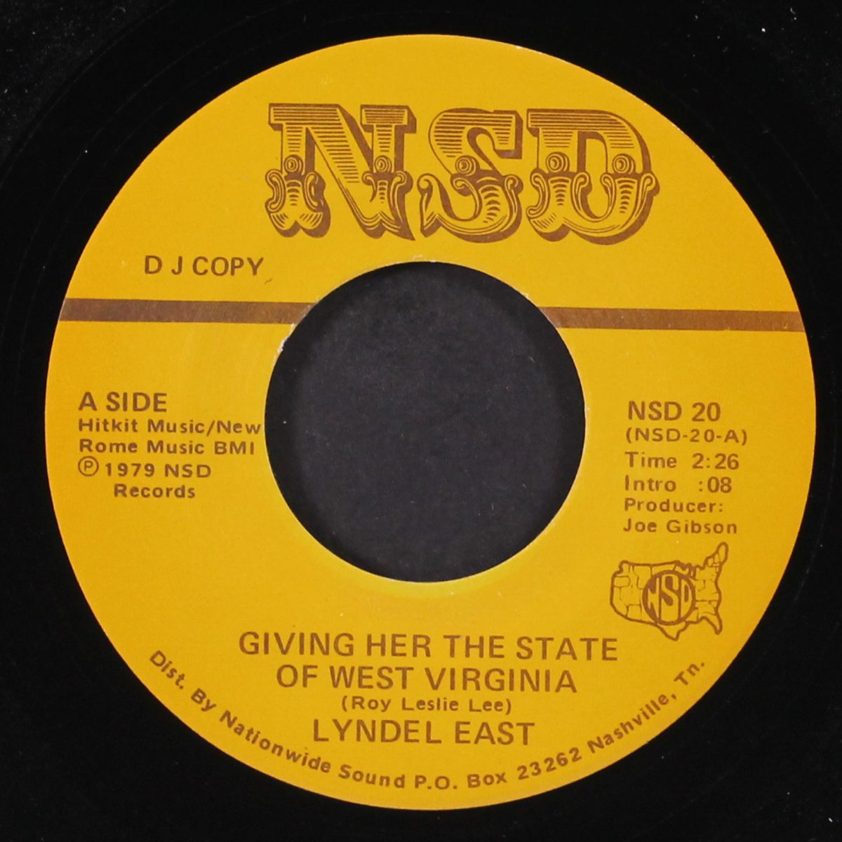 giving her the state of west virginia / there's still a lot of love in by LYNDEL EAST