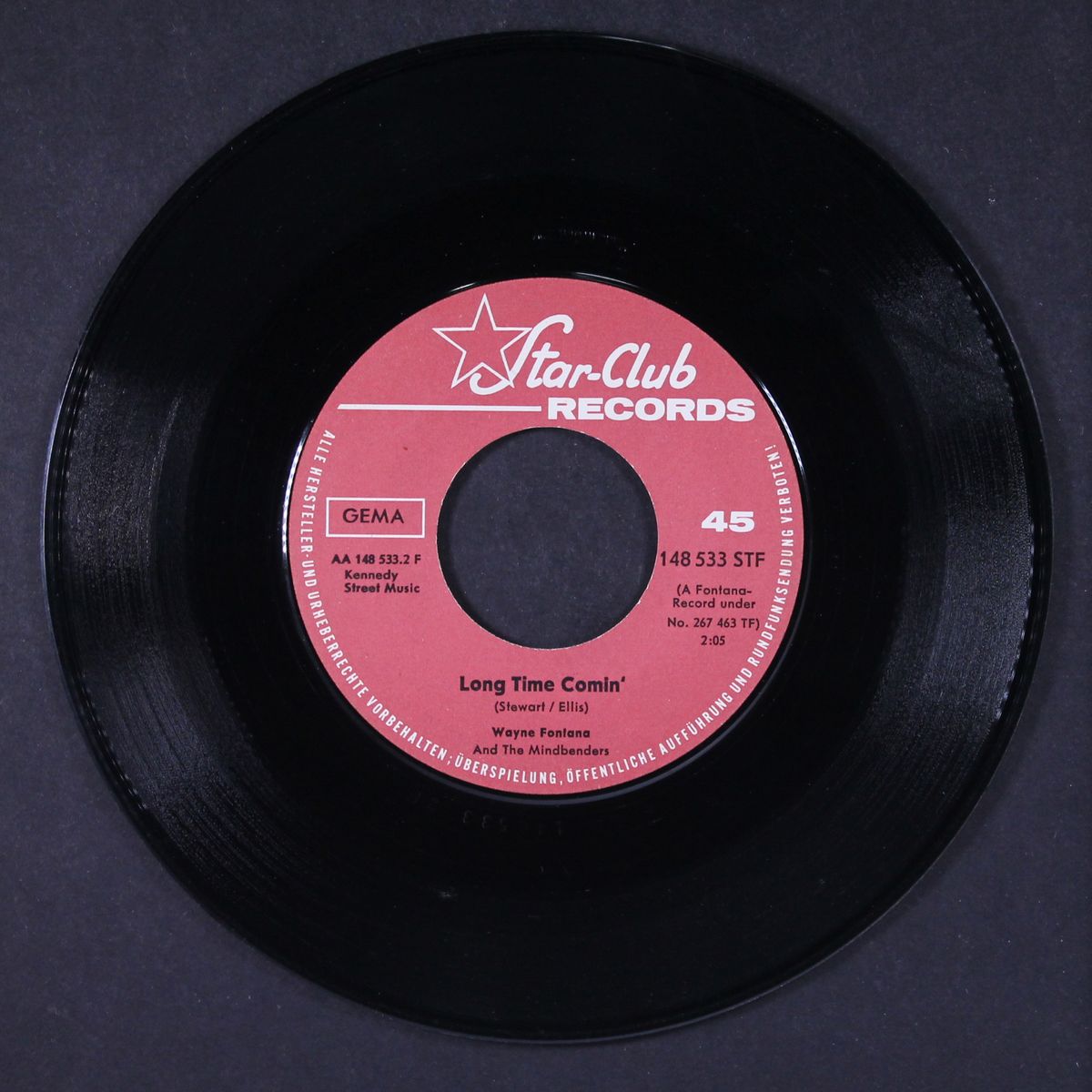 it's just a little bit too late / long time comin' by WAYNE FONTANA & MINDBENDERS