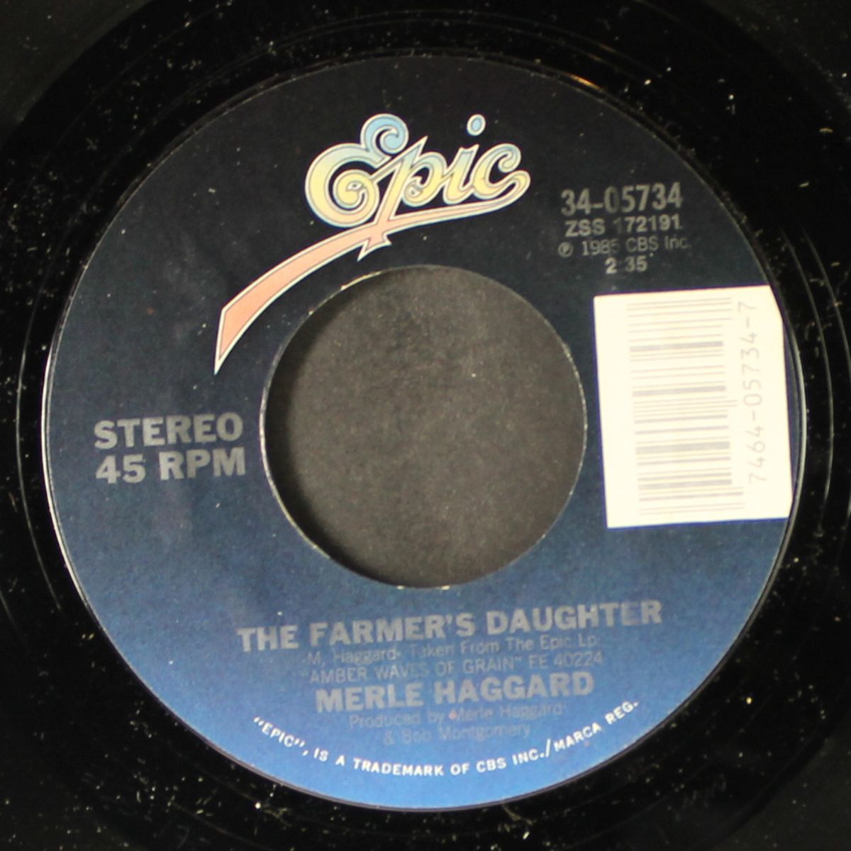 american waltz / the farmer's daughter by MERLE HAGGARD