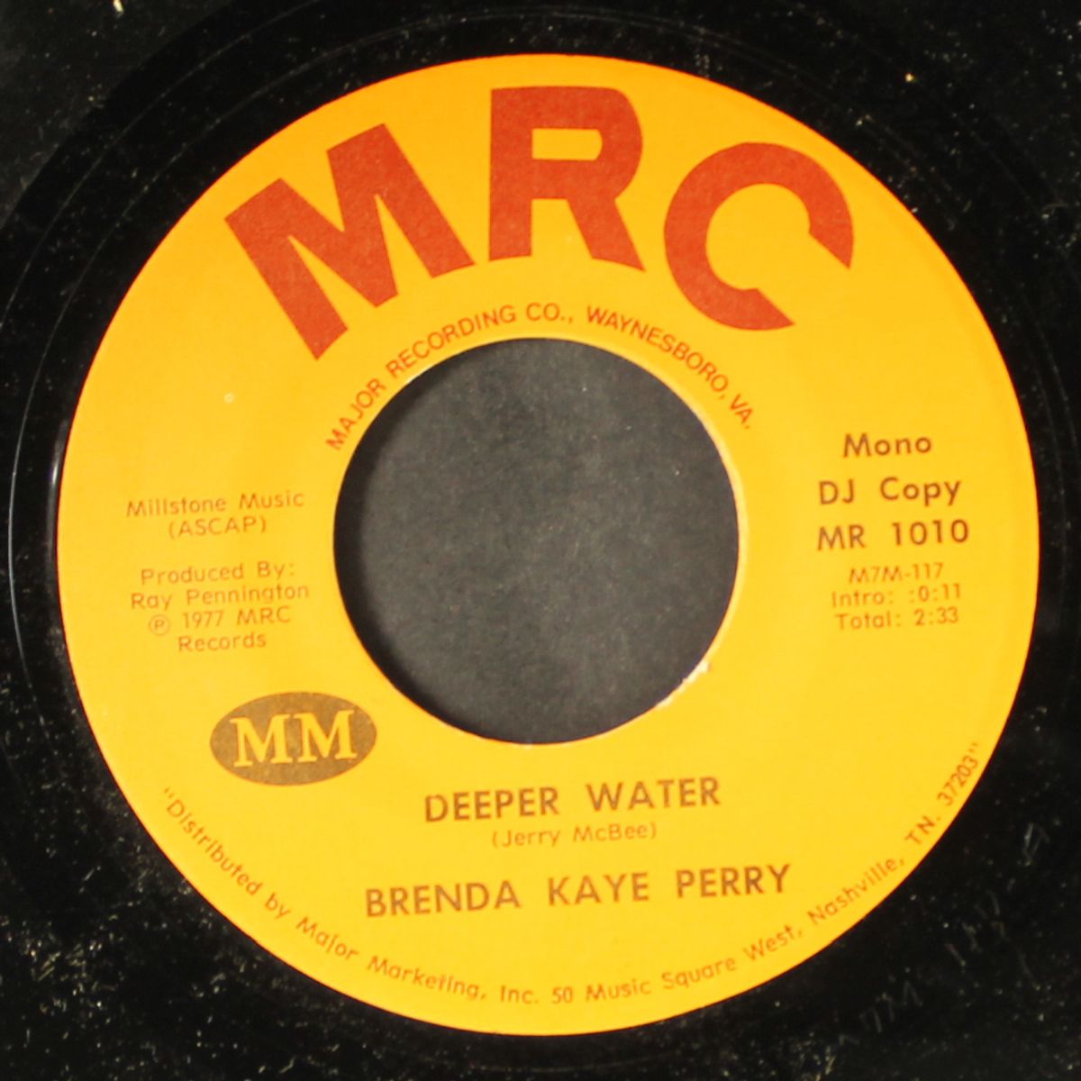 deeper water / mono by BRENDA KAYE PERRY