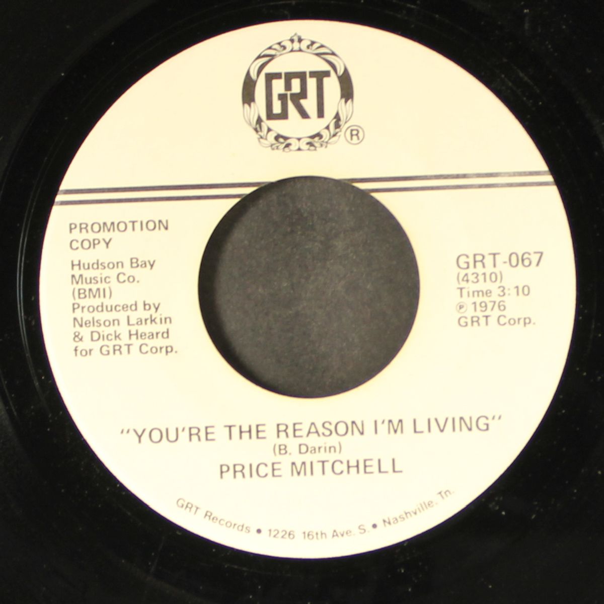 you're the reason i'm living / same by PRICE MITCHELL